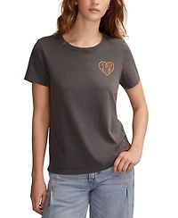 Lucky Brand Women's West Is Best Classic Crewneck T-Shirt