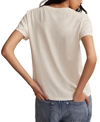Lucky Brand Women's Grateful Dead Costume Bears Crewneck T-Shirt