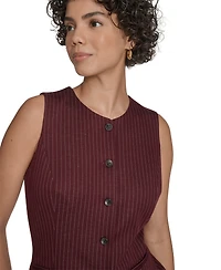Calvin Klein Women's Sleeveless Vest Jumpsuit