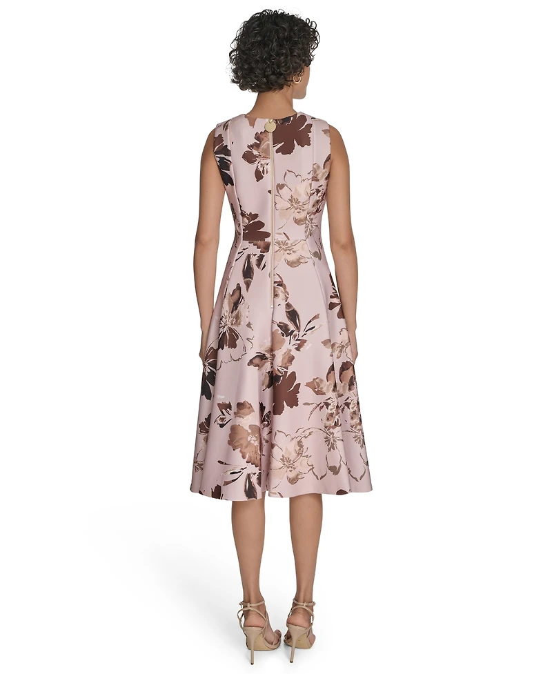 Calvin Klein Women's Sleeveless Midi Dress