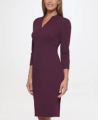 Calvin Klein Women's V-Neck Sheath Dress