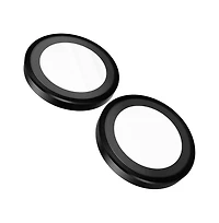 Case-Mate Aluminum Ring Camera Lens Glass Protector for Apple iPhone 16 / iPhone 16 Plus-Black