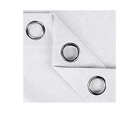 Superior Nyan 100% Blackout Machine Washable Curtains, Set of 2 Panels