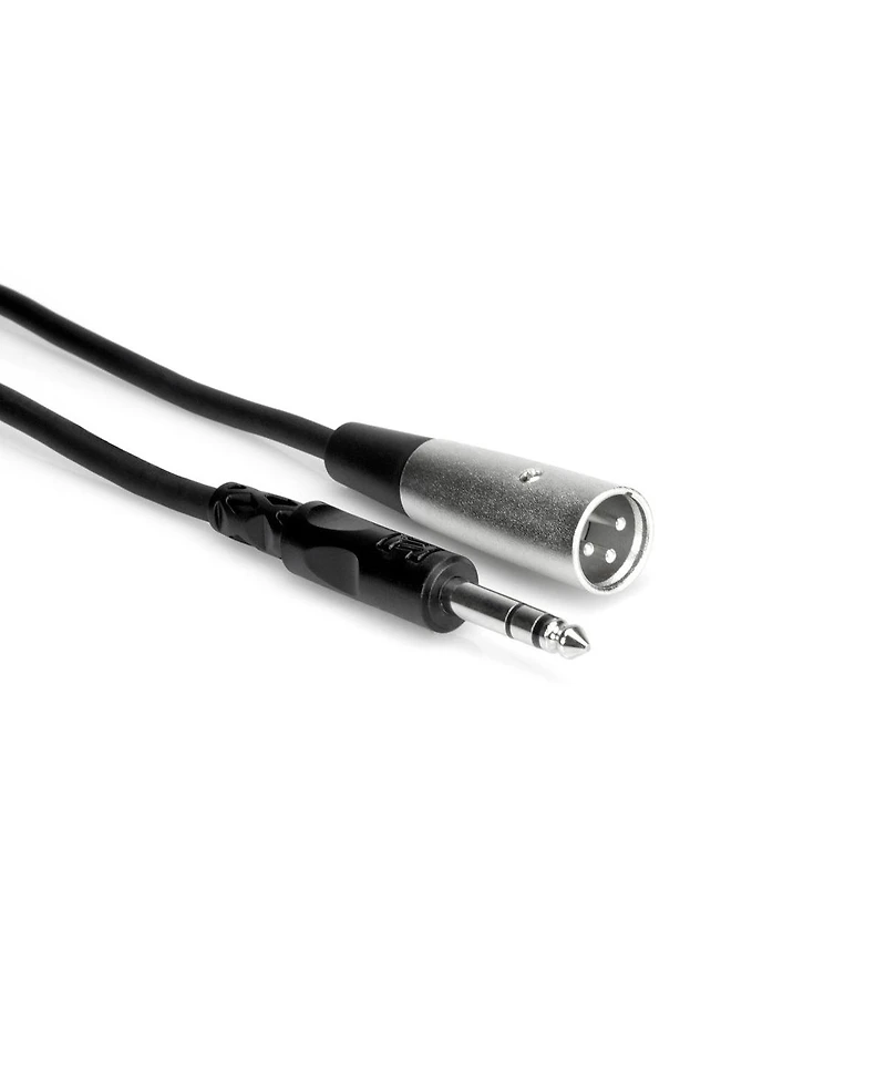 Hosa Technology 2' Balanced 3-Pin Xlr Male to Stereo (Trs) 1/4" Male Interconnect Cable