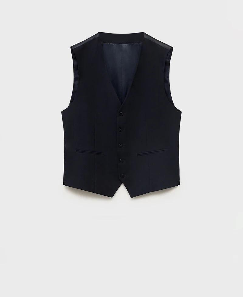 Mango Men's Slim-Fit Suit Vest
