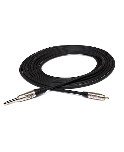 Hosa Technology 10' Pro Unbalanced Rean 1/4" Ts Male to Rca Male Audio Cable