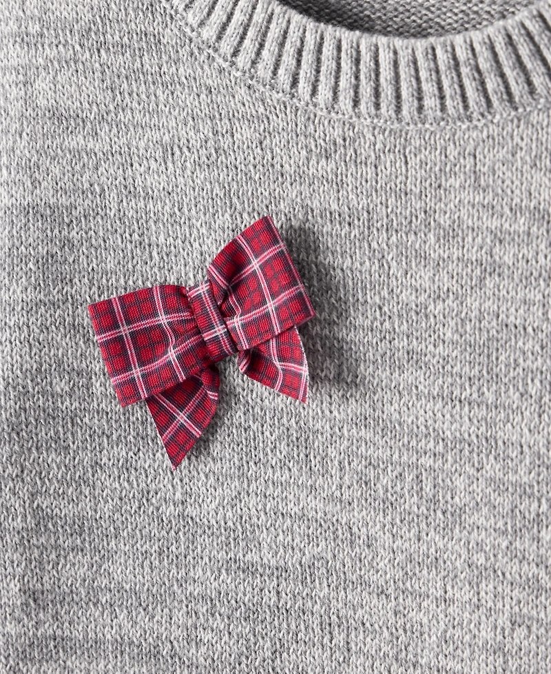 Carter's Toddler Girls Bow Long Sleeve Sweater