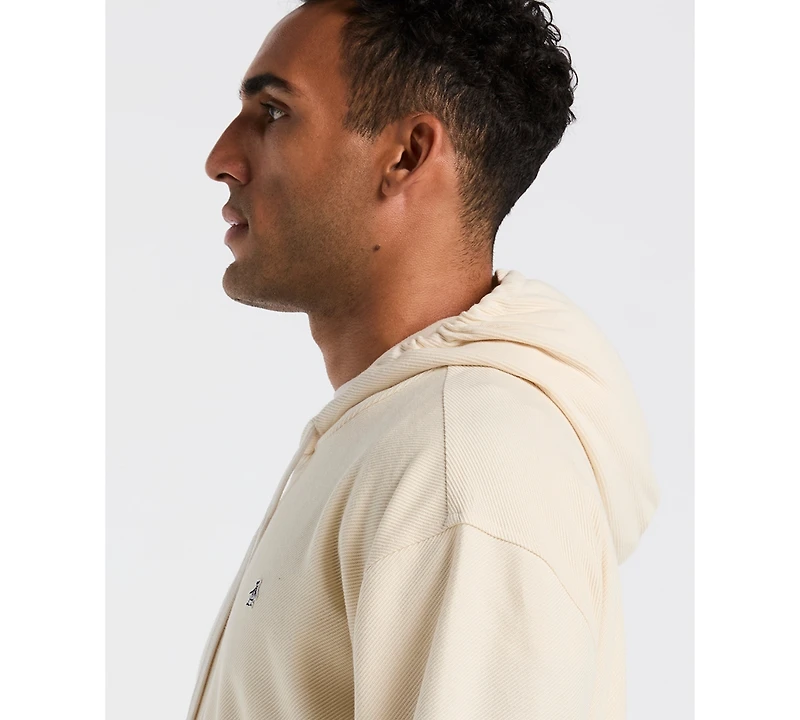 Original Penguin Men's Knit Twill Long Sleeve Hoodie
