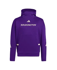 Adidas Men's Purple Washington Huskies Z.n.e. Pullover Hoodie