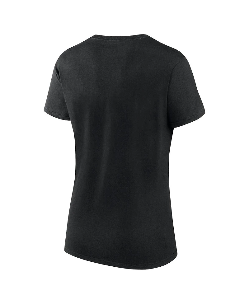 Fanatics Women's Black Vegas Golden Knights Top Shelf T-Shirt