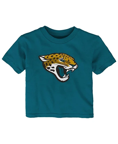 Outerstuff Baby Boys and Girls Teal Jacksonville Jaguars Primary Logo T-Shirt