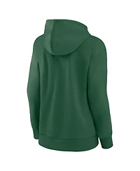 Fanatics Women's Green New York Jets Victory Script Pullover Hoodie