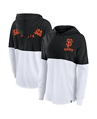 Fanatics Women's Black/White San Francisco Giants Backup Option Pullover Hoodie