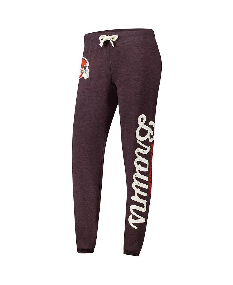 G-iii 4Her by Carl Banks Women's Brown Cleveland Browns Scrimmage Fleece Pants