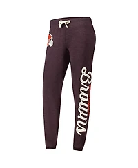 G-iii 4Her by Carl Banks Women's Brown Cleveland Browns Scrimmage Fleece Pants
