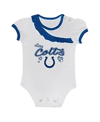 Outerstuff Baby Boys and Girls Indianapolis Colts Love My Team Bodysuit Skirt Set