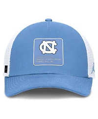 Jordan Men's Carolina Blue/White North Carolina Tar Heels 2025 On-Field Rise Engineered Trucker Adjustable Hat