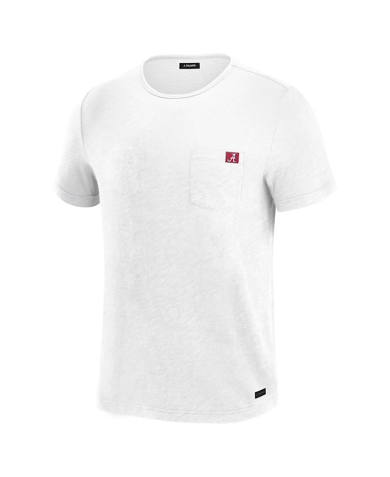 J. Palmer Men's White Alabama Crimson Tide In-The-Pocket T-Shirt