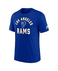 Nike Men's Royal Los Angeles Rams Favorable Timeline Tri-Blend T-Shirt