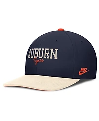 Nike Men's Orange/White Auburn Tigers Pro Legacy Script Snapback Hat
