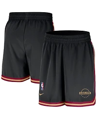 Nike Men's Black Cleveland Cavaliers Authentic Practice Dna Woven Performance Shorts