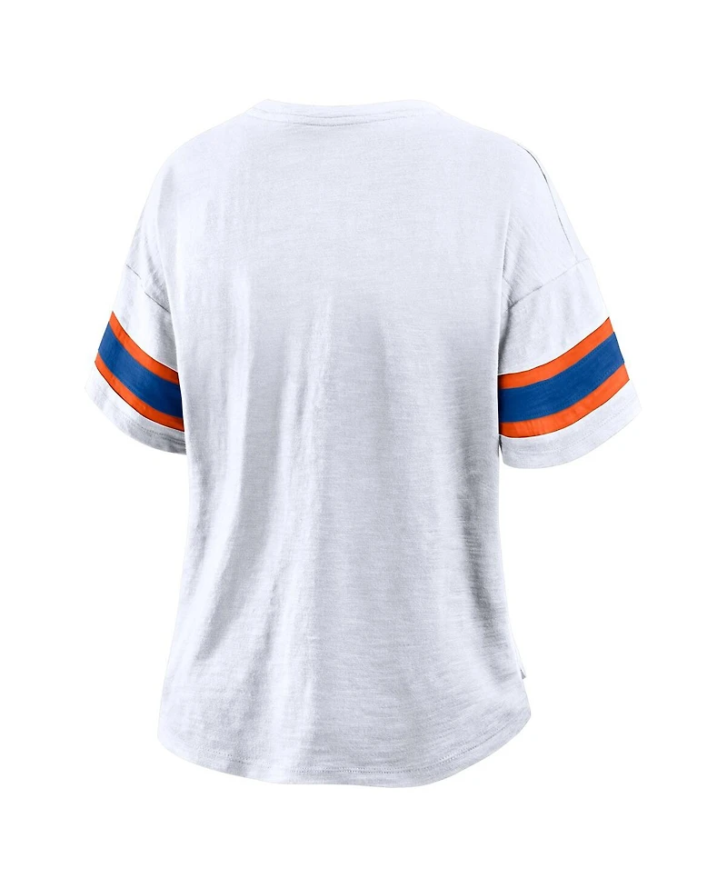 Fanatics Women's White Florida Gators Hometown Premium Script T-Shirt
