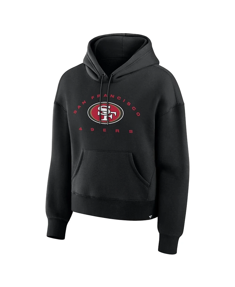 Fanatics Women's Black San Francisco 49ers Eligible Receiver Legacy Pullover Hoodie