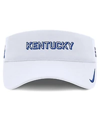 Nike Men's White Kentucky Wildcats 2025 On-Field Gameday Performance Ace Adjustable Visor Hat