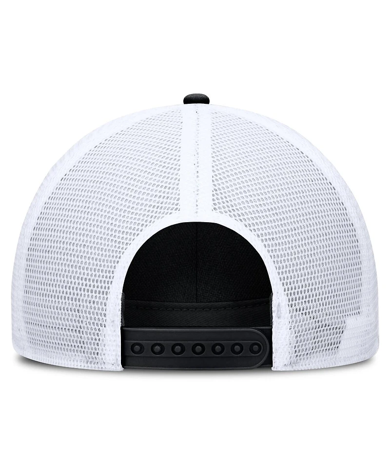 Nike Men's Black/White Kentucky Wildcats 2025 On-Field Rise Engineered Trucker Adjustable Hat