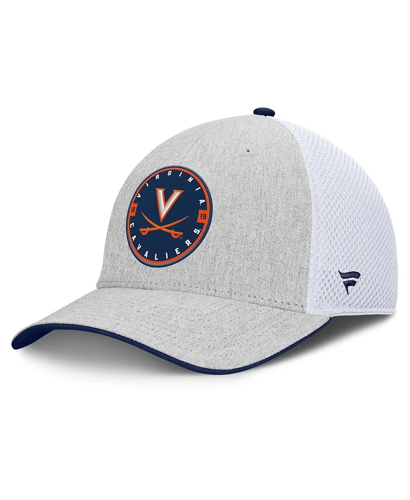 Fanatics Men's Heather Gray Virginia Cavaliers Trigger Flex Hat