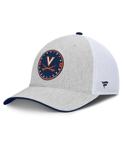 Fanatics Men's Heather Gray Virginia Cavaliers Trigger Flex Hat