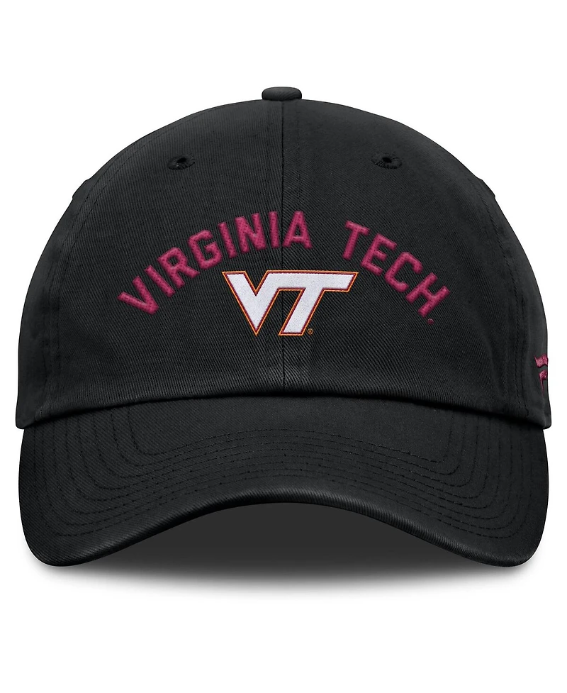 Fanatics Men's Black Virginia Tech Hokies Myth Adjustable Hat