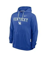Nike Men's Royal Kentucky Wildcats 2025 Sideline Standard Issue Dri-fit Hoodie