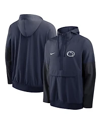Nike Men's Navy Penn State Nittany Lions Anorak Half-Zip Hoodie Jacket