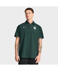 Nike Men's Green Michigan State Spartans 2025 Coaches Sideline Polo Shirt