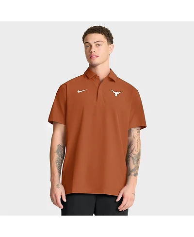 Nike Men's Burnt Orange Texas Longhorns 2025 Coaches Sideline Polo Shirt