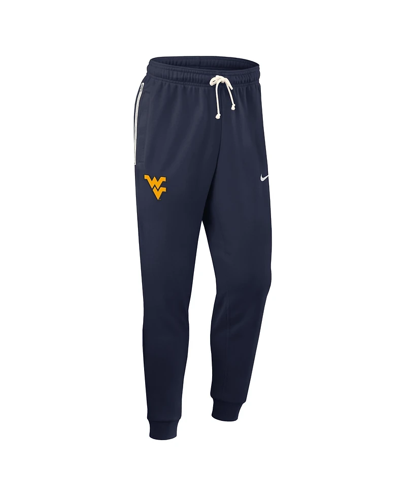 Nike Men's Navy West Virginia Mountaineers 2025 Sideline Standard Issue Dri-fit Taper Pants