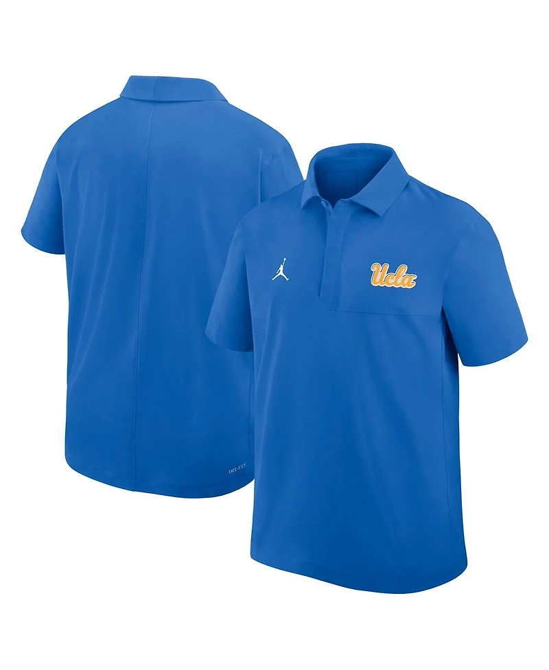 Jordan Men's Blue Ucla Bruins 2025 Coaches Sideline Polo Shirt