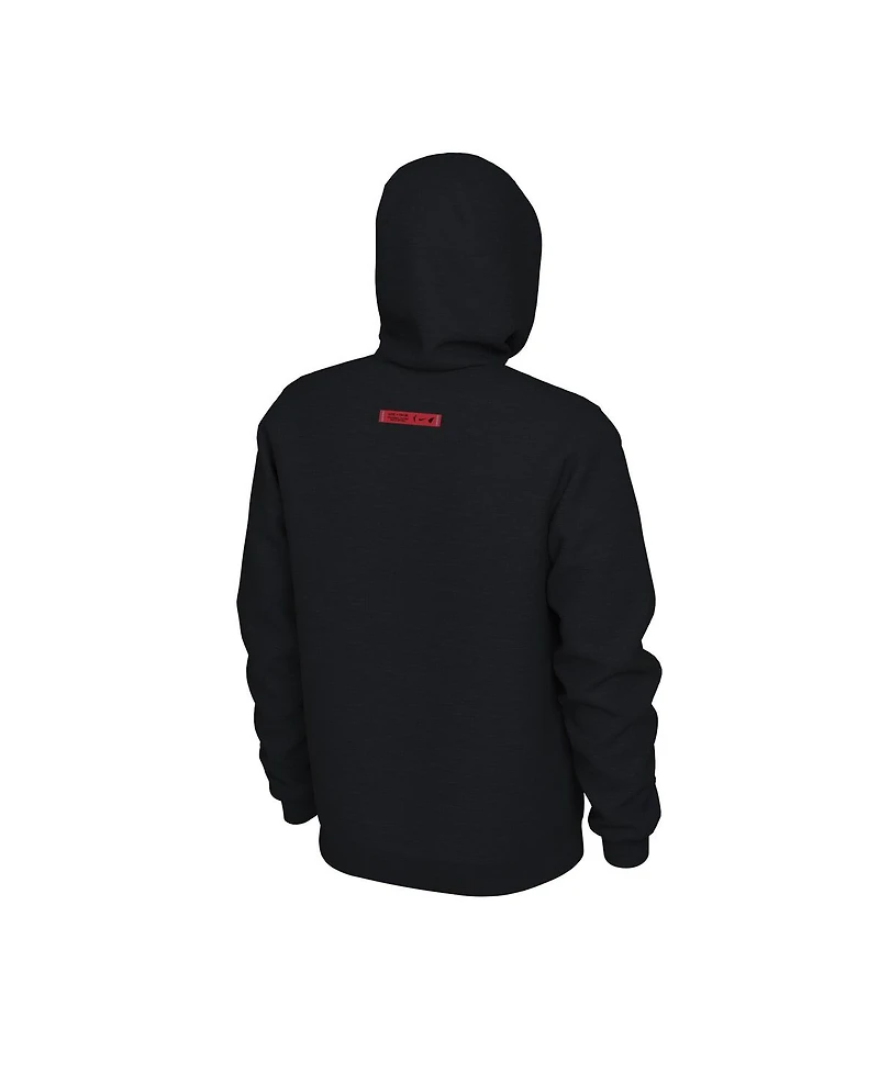Nike Men's Black Indiana Fever Rebel Edition Collection Club Fleece Pullover Hoodie
