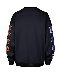'47 Brand Women's Navy Chicago Bears Go Big Oversized Pullover Sweatshirt