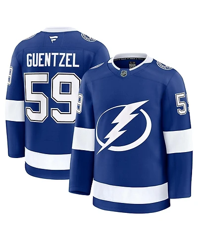 Fanatics Men's Jake Guentzel Blue Tampa Bay Lightning Home Premium Jersey