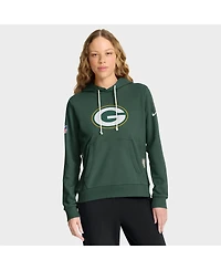 Nike Women's Green Bay Packers Sideline Standard Issue Initial Home Dri-fit Hoodie