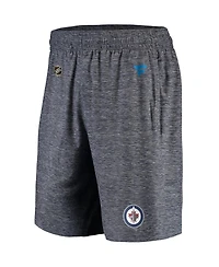 Fanatics Men's Navy Winnipeg Jets Authentic Pro Off-Ice Shorts