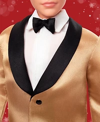 Barbie 2025 Holiday Ken Doll Blonde Hair