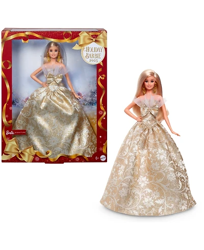 Barbie 2025 Holiday Barbie Doll- Blonde