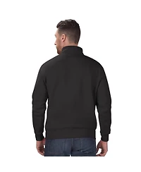 Starter Men's Black Baltimore Ravens Classic Quarter-Zip Pullover Sweatshirt