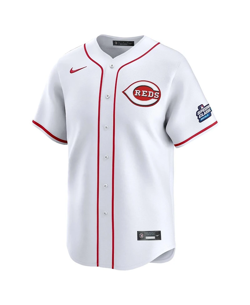 Nike Men's White Cincinnati Reds 2025 Mlb Speedway Classic Home Limited Jersey