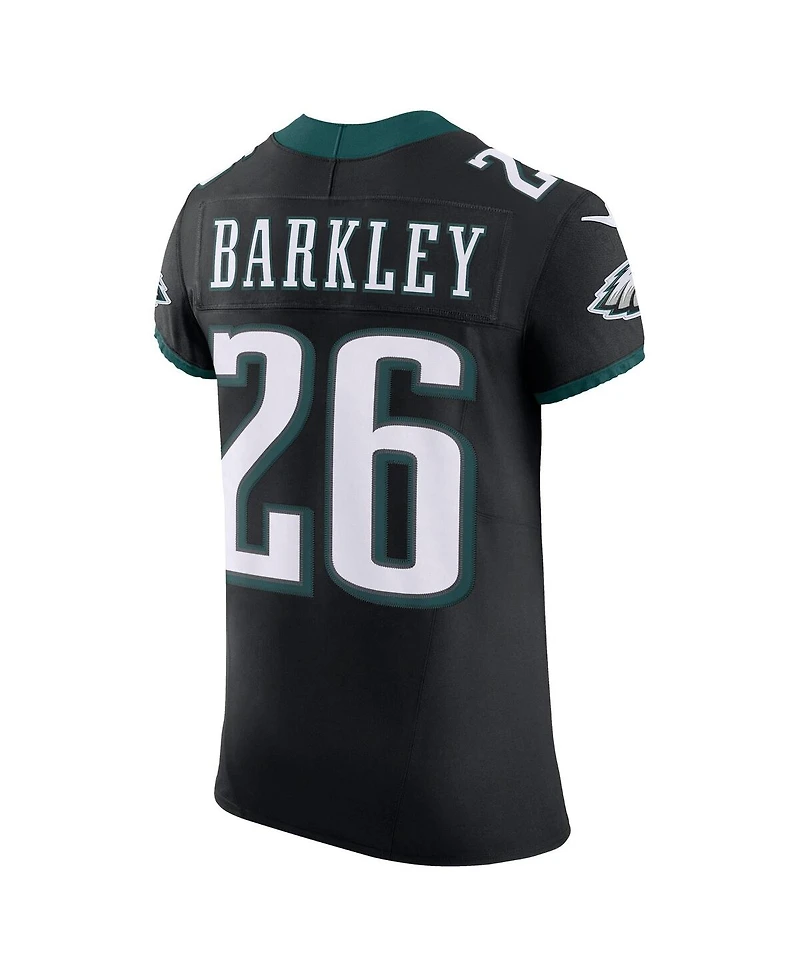 Nike Men's Saquon Barkley Black Philadelphia Eagles Alternate Vapor F.u.s.e. Elite Jersey