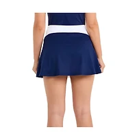 Sofibella Aurora Sky 14 Inch High Waisted Womens Tennis Skirt