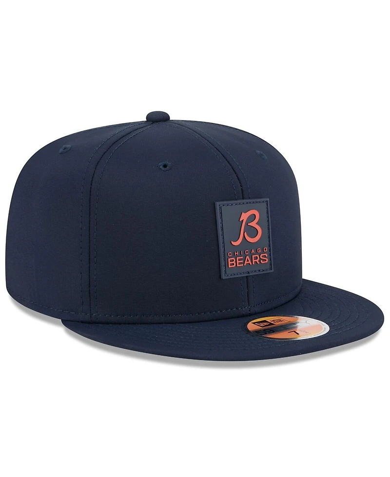 New Era Men's Navy Chicago Bears 2025 Sideline 59FIFTY Fitted Hat